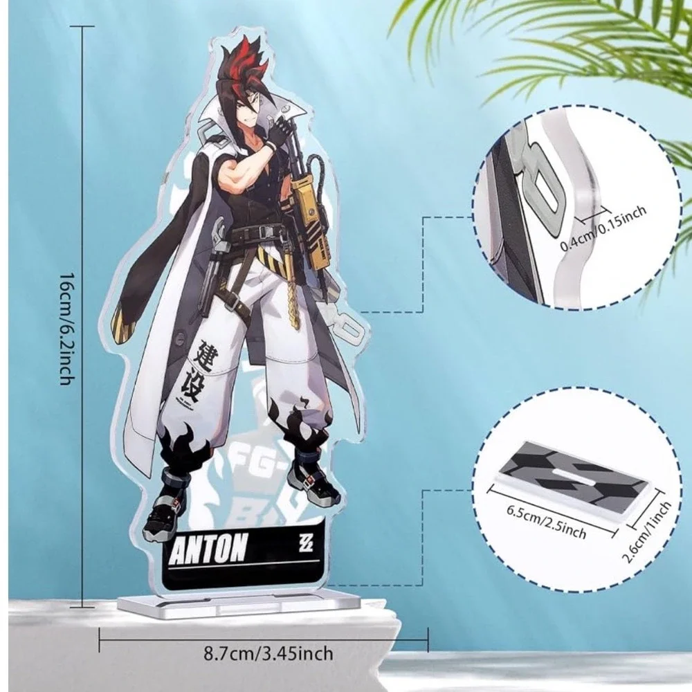 ZenlessZoneZero Anton Ivanov Acrylic Stand Official miHoYo ZZZ Equalizing Series